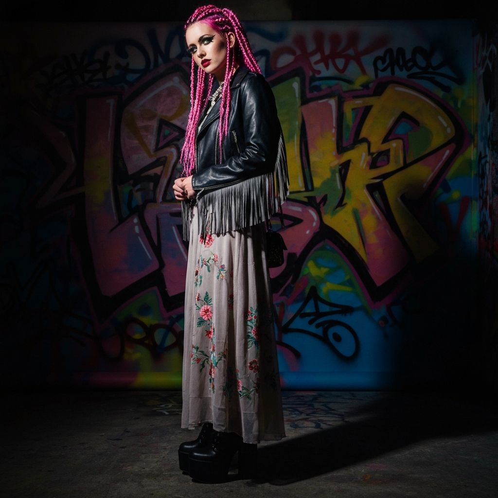 The Cracks - Portrait